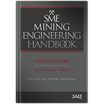 SME Mining Engineering Handbook 3rd Edition