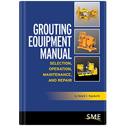 Grouting Equipment Manual: Selection, Operation, Maintenance, and Repair book cover