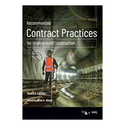 Recommended Contract Practices for Underground Construction, Second Edition book cover
